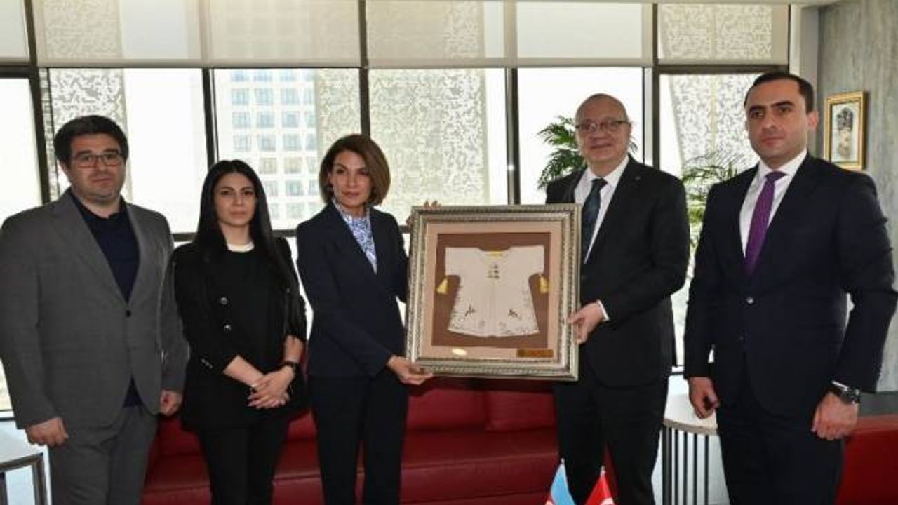 Azerbaycan İstanbul Başkonsolosu'ndan Başkan Ergün'e ziyaret