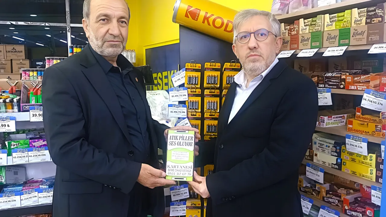Bursa'da yerel marketlerden atık pil atağı