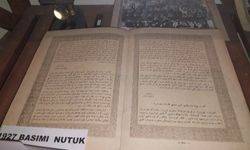 Tarihi 'Nutuk' Bursa'da sergileniyor