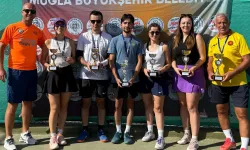 Geleneksel Karma Tenis Turnuvası Dalaman'da yapıldı