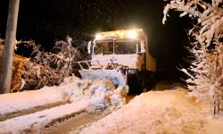 Sakarya Büyükşehir kar mesaisinde