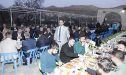 Mardin Yeşilli'de MHP'nin iftarına büyük ilgi