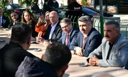 Bursa'da Başkan Yılmaz Vakıf Mahallesi'nde vatandaşlarla buluştu