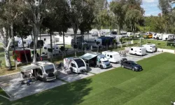 Konyaaltı Karavan Park'ta 8 bin tatilci ağırladı