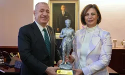 Ümit Özdağ'dan CHP'li başkana ziyaret