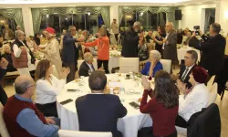 İstanbul'da Darülaceze'de erken yeni yıl yemeği