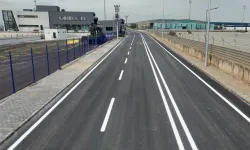 Kocaeli Railport'ta asfalt ve yol çizgileri tamamlandı