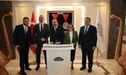 Ak Parti Genel Başkan Yardımcısı Zorlu, Başkan Şahin'i makamında ziyaret etti