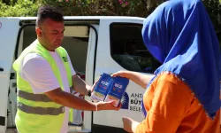 Antalya'da çocuklara 773 bin 400 litre süt desteği