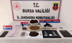Bursa Yıldırım'da 1 kilogram sentetik madde ele geçirildi
