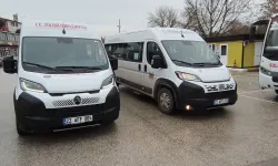 Edirne Süloğlu'na iki yeni minibüs