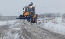 Gaziantep Büyükşehir'den ilçelerde karla mücadele seferberliği