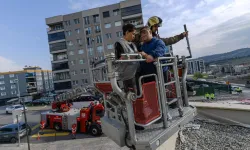 İzmir'de engelli bireylere deprem ve yangın tatbikatı