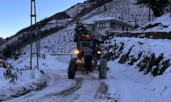 Trabzon'da yoğun kar mesaisi! Tüm yollar açıldı