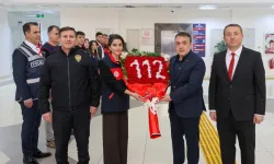 Bilecik'te Vali Sözer'den 112 personeline ziyaret