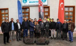 Bursa Büyükşehir'den üreticiye fidan ve tohum desteği