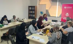 Çerkezköy'de kadınların el emeği sevgiyle örüldü