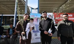 Denizli Büyükşehir'den üreticiye zeytin fidanı desteği