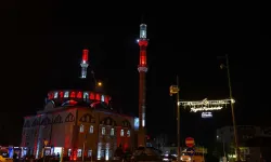 Denizli'de ramazan coşkusu ışıklarla taçlandı