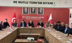 Edirne Keşan'da AK Parti'den MHP'ye 57. yıl ziyareti