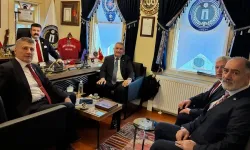 EMSAV'a emekli polis başkanlarından anlamlı ziyaret