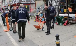 İstanbul Maltepe Belediyesi'nden kaldırım işgallerine müdahale