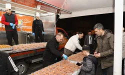 Kayseri Kocasinan'da ramazan bereketine 'İkram'lık tatlı