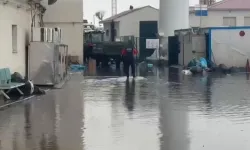 Ağrı'da su taşkınlarına müdahale