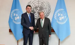 Bakan Kurum'dan BM temsilcileriyle ikili görüşme