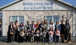 Bornovalı miniklere Çim Adam Atölyesi