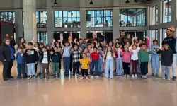 Bursa Nilüfer'de ara tatilde 'Çocuklar Depoda'