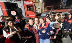 İzmir'de zorlu mesleğin kahramanları ile ESHOT buluşması