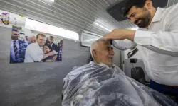 Mersin'de bayram öncesi mobil kuaför hizmeti