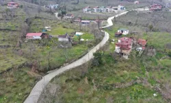 Ordu Fatsa'da beton yol konforu Bucaklı'ya ulaştı