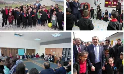 Bakan Tekin, Van'da ilkokul öğrencileriyle buluştu