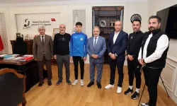 Kayseri Talas Spor Fabrikası'nda milli gurur