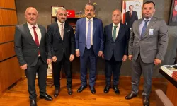 Artvin Ticaret Borsası'ndan Milletvekili Faruk Çelik'e ziyaret