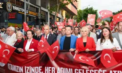 Bursa Osmangazi'de 19 Mayıs ruhu gençlerle yükseldi