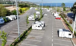 Darıca'da karavan denetimi... Kaydı olmayan karavanlar çekilecek