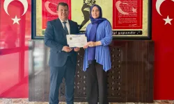 Edirne'de Keşanlı eğitimciye uluslararası başarı ödülü