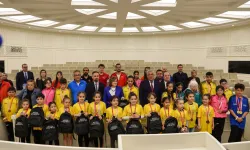 Gaziantep'te Başkan Şahin sporcularla bir araya geldi