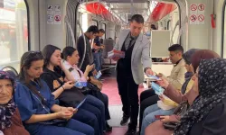 Kayserililere sahada KBB Trafik uygulaması tanıtımı