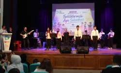 Kocaeli İzmit'te özel bireylerden sanat dolu performans