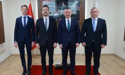 Macaristan Büyükelçisi Matis, Büyükakın'a konuk oldu