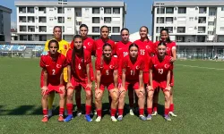 U16 Kız Milli Takımı turnuvaya 1 puanla başladı