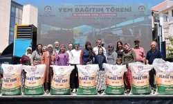 Denizli'de yetiştiriciye yem desteği devam ediyor