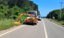 Kocaeli Kandıra'da yollar yaz sezonuna hazırlanıyor