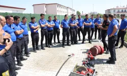 Cezaevine yangın eğitimi