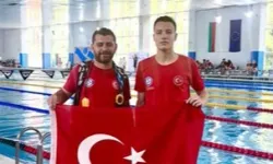 Denizli Büyükşehir Belediyesporlu yüzücüler altın madalyaları topladı