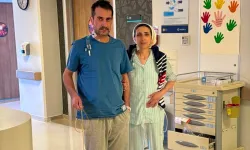 Erzurum'da 19 yıllık eşine karaciğerini verdi